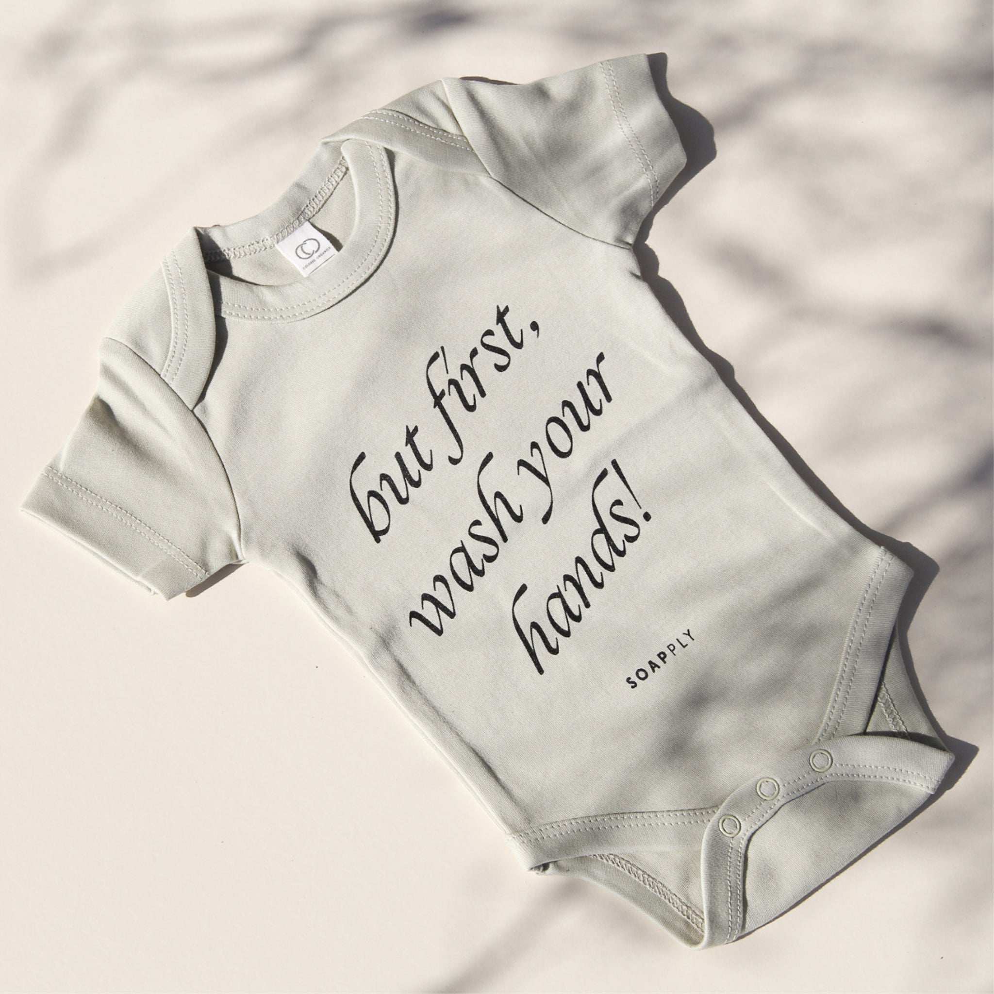 But First, Wash Your Hands Onesie
