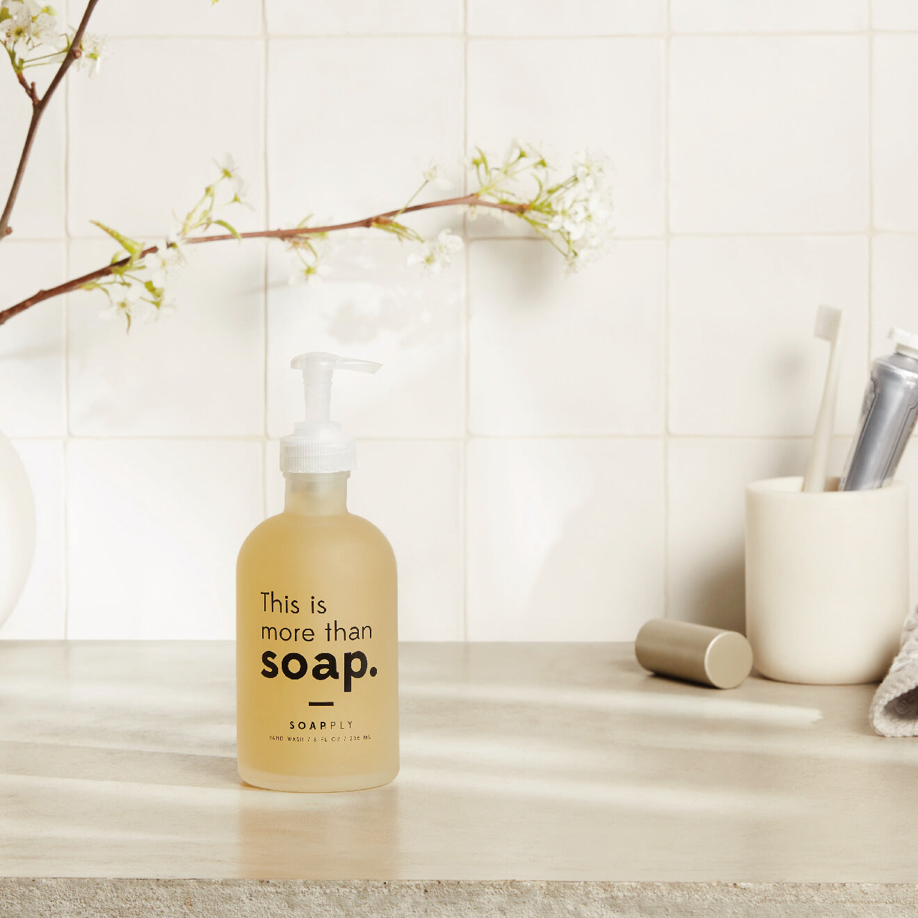 The best soap you’ve ever washed your hands with.