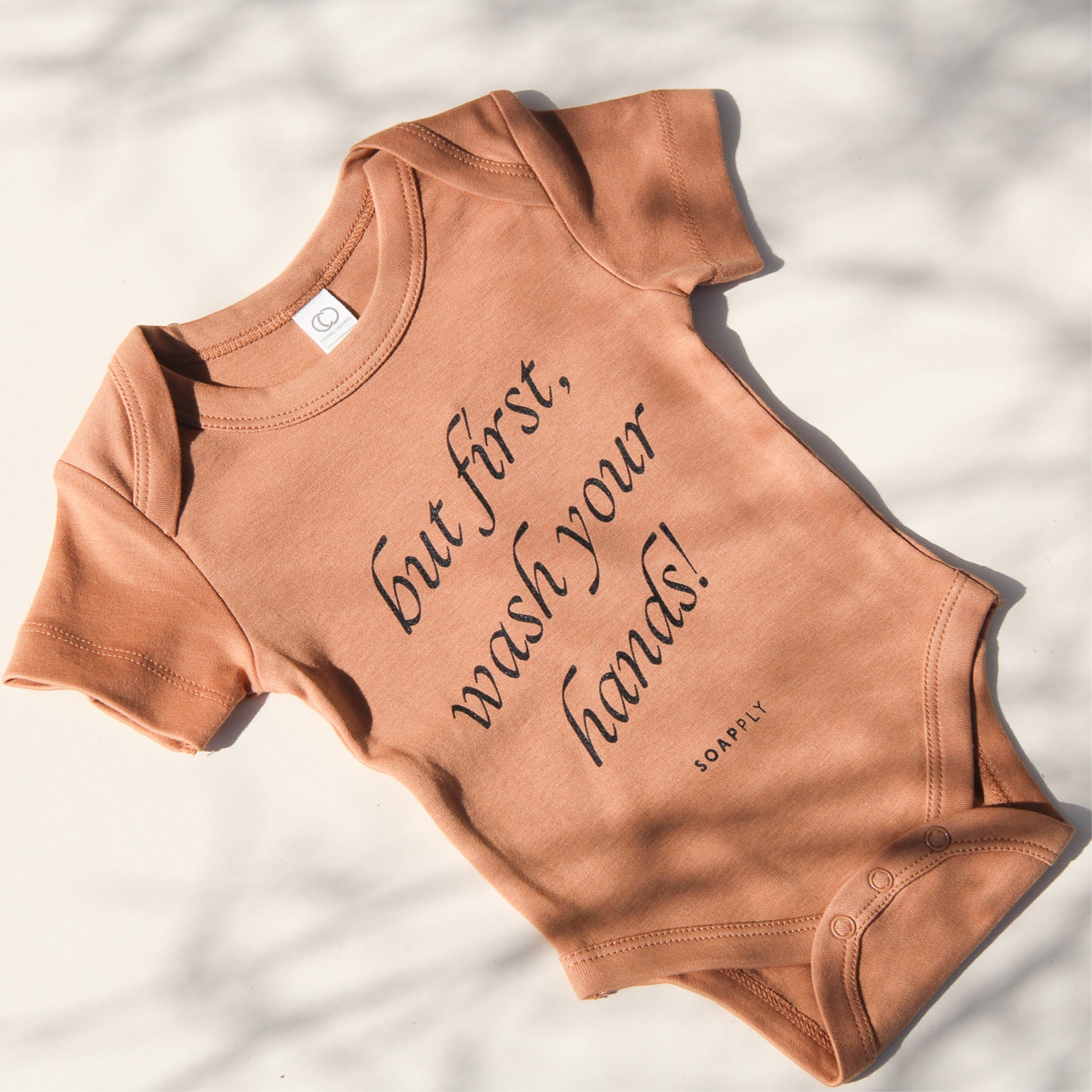 But First, Wash Your Hands Onesie